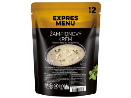 Expres menu - žampionový krém