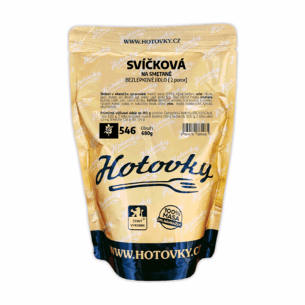 hotovky - bezlepková svíčková na smetaně