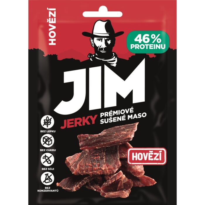jim jerky hovězí